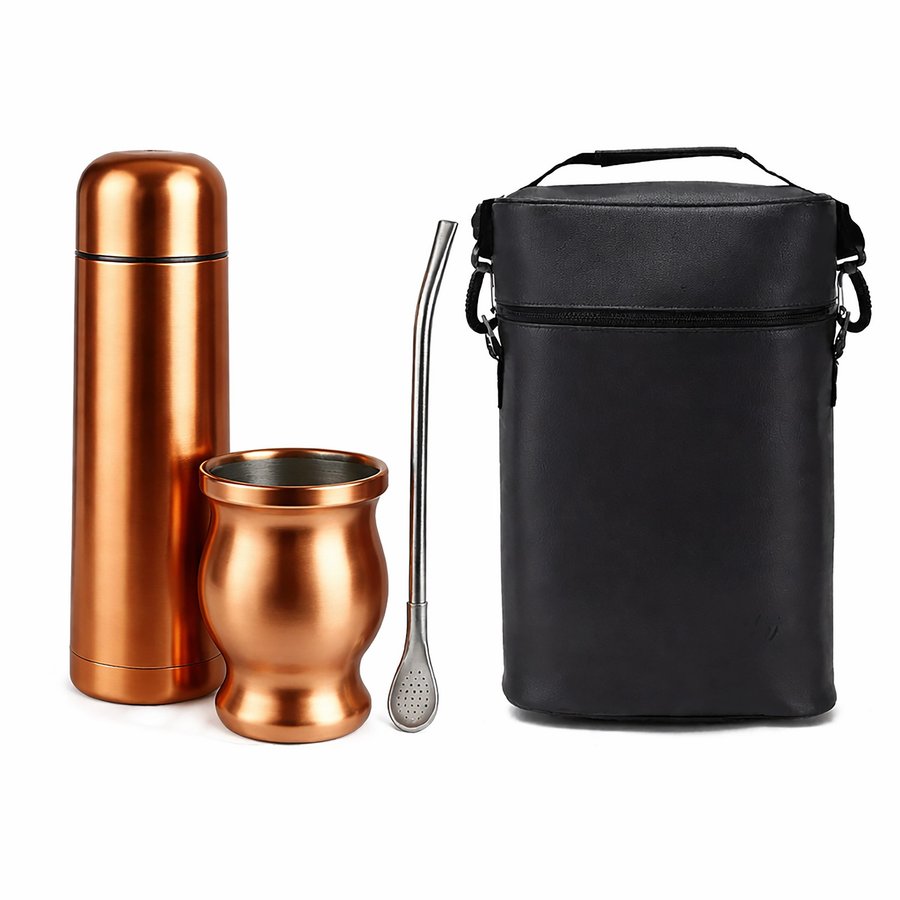 Set de Mate color ENCOBRIZADO con Bolso MAT04 — foto 2