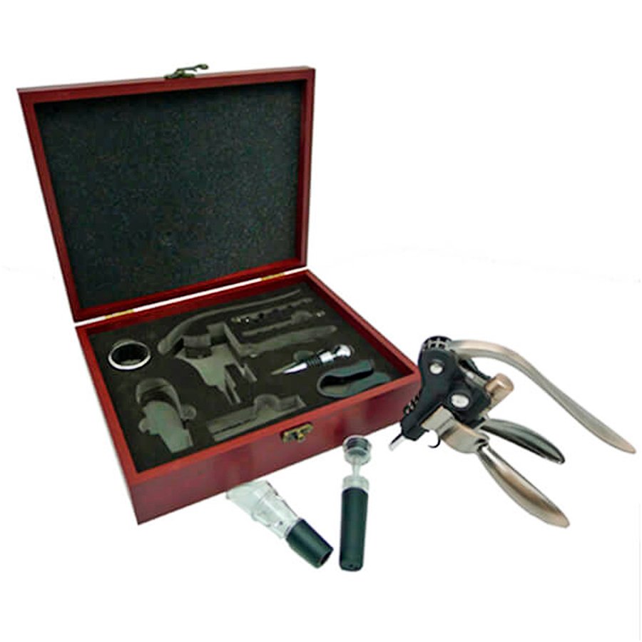 Set de Vino Deluxe Caoba W10 — foto 4