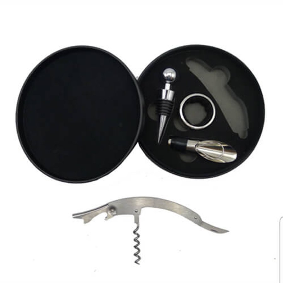 Set de Vino Símil Cuero W7 — foto 3
