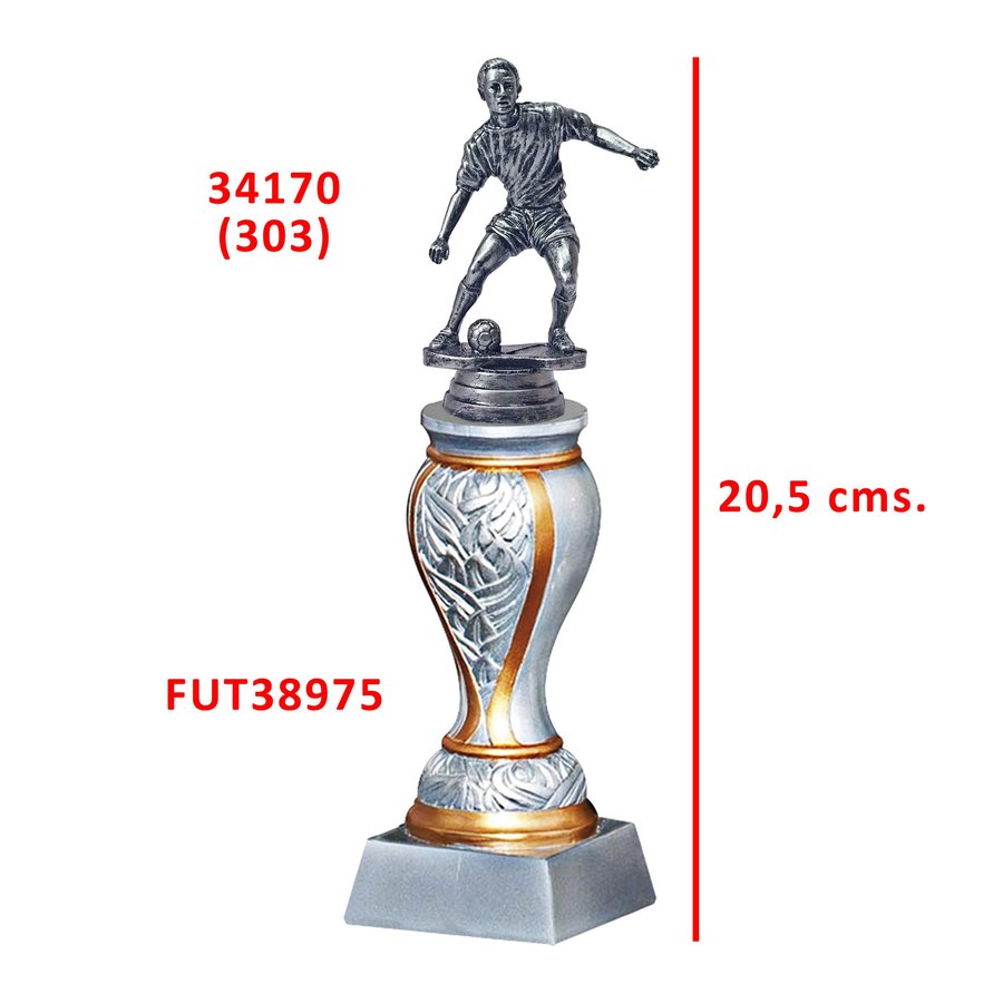 Trofeo Resina y Figura Plástica FUT 02 FUT01 FUT03 — foto 2
