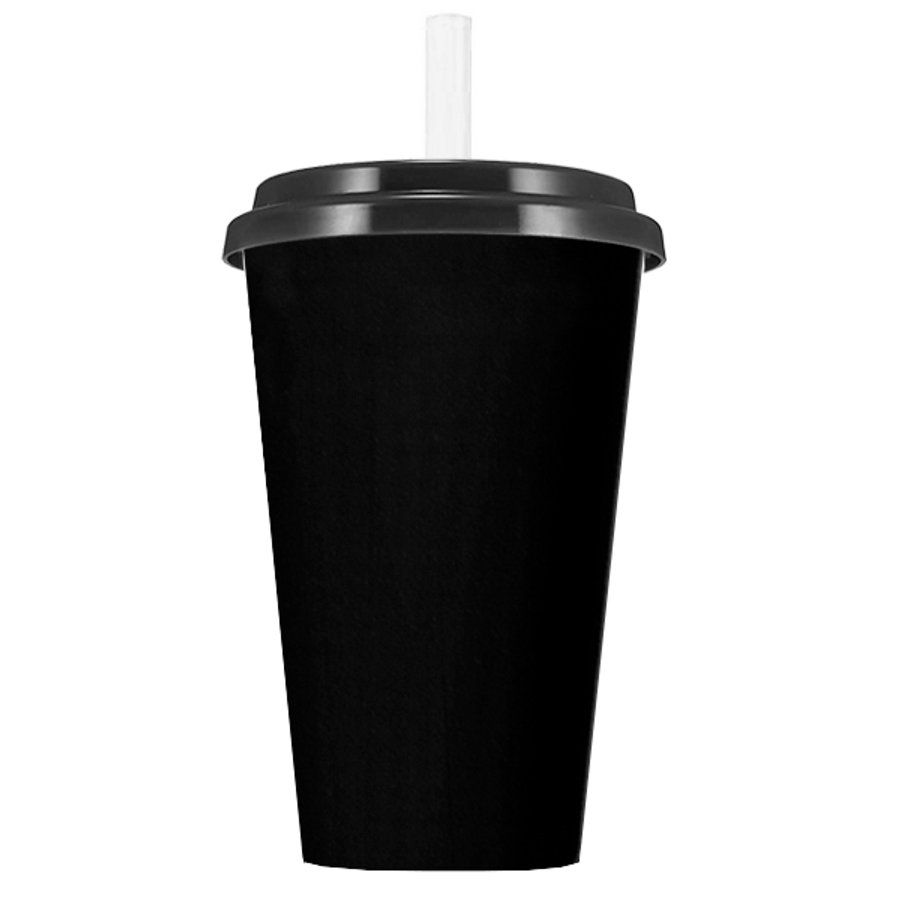 Vaso Plástico Reutilizable Empavonado M150 — foto 10
