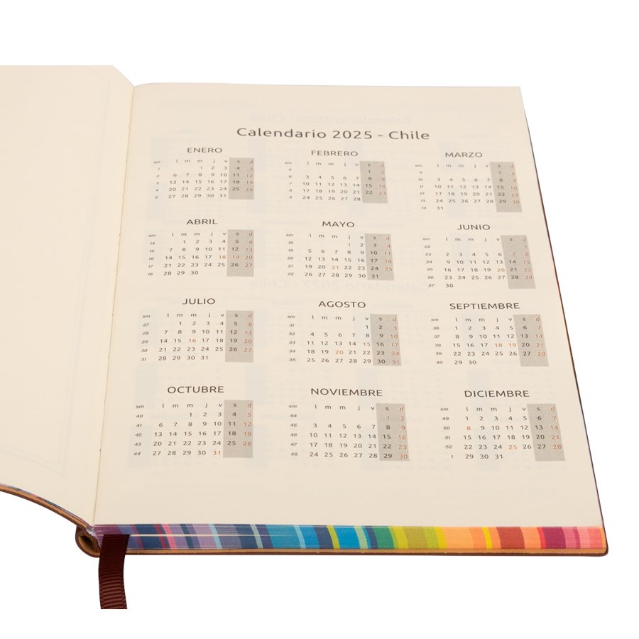 Agenda - Memo - Calendario "THOMSON" de Eco-Cuero — foto 6