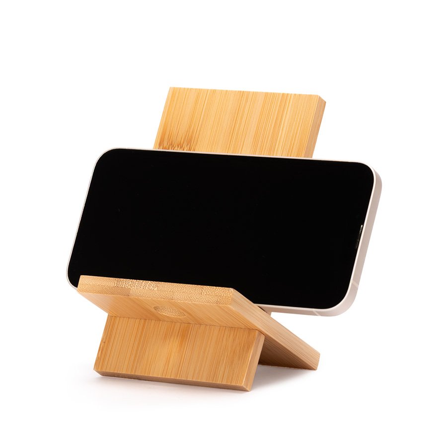 Base Soporte Bamboo "YANGTZE" para Tablet y Celular — foto 6