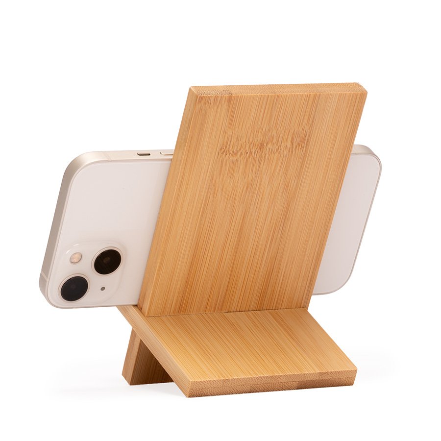 Base Soporte Bamboo "YANGTZE" para Tablet y Celular — foto 7