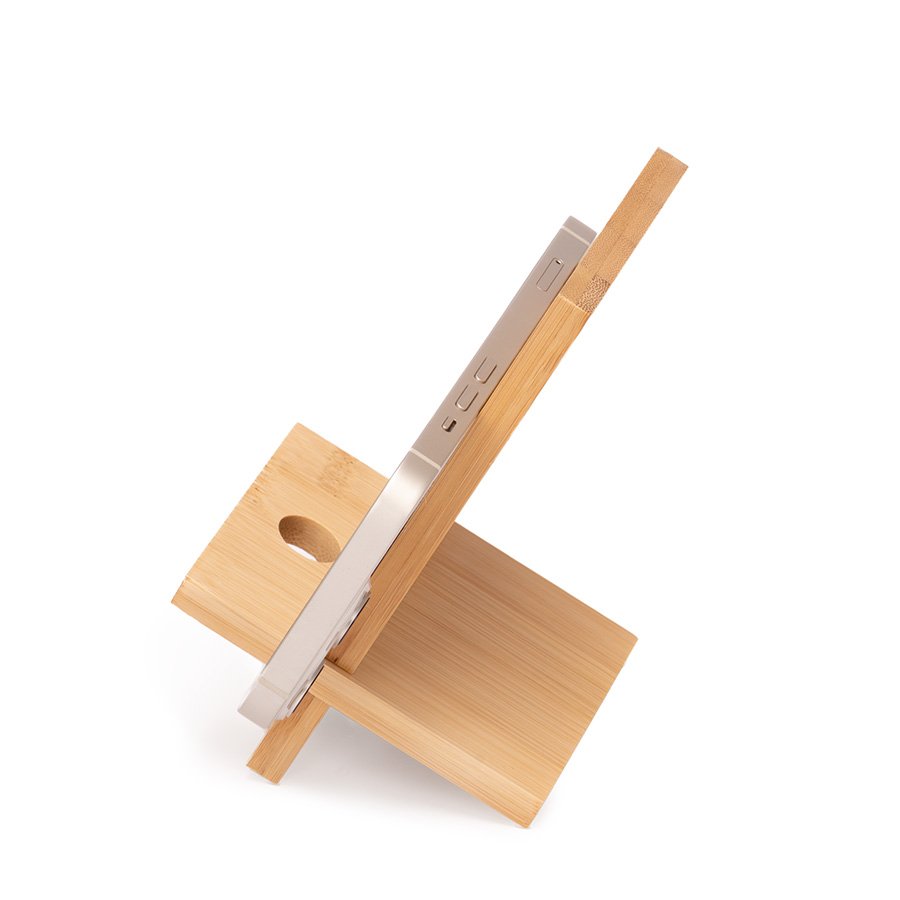 Base Soporte Bamboo "YANGTZE" para Tablet y Celular — foto 8