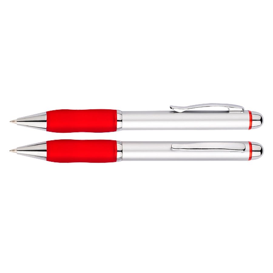 Bolígrafo Plástico Qasar Silver — foto 3