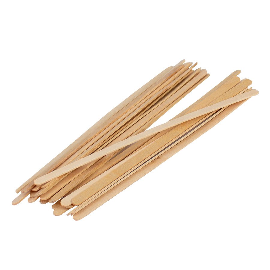 Bolsa con 1.000 palitos revolvedores de madera de Pino — foto 3