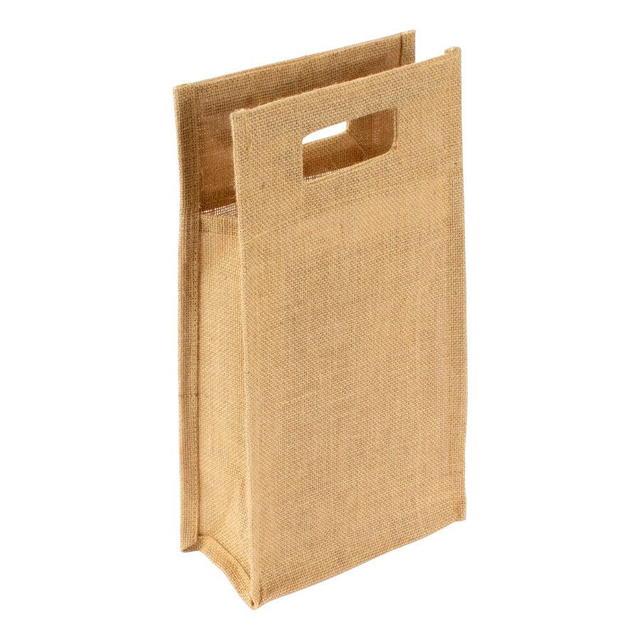 Bolsa de Yute 2 Botellas de Vino — foto 2