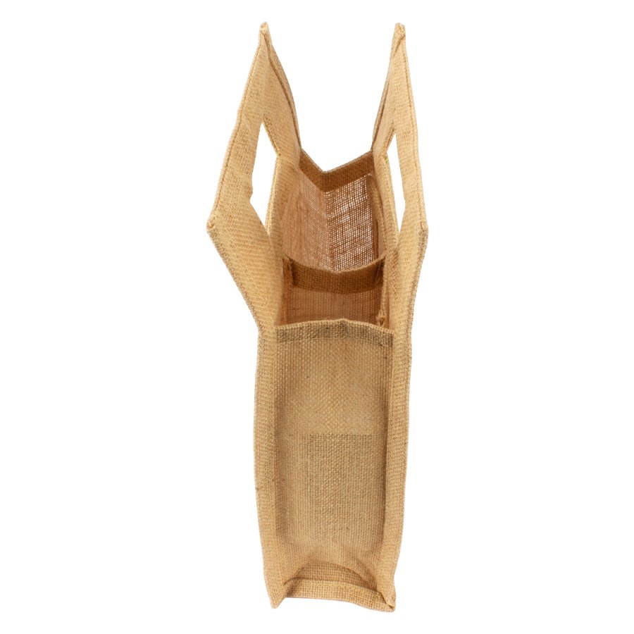 Bolsa de Yute 2 Botellas de Vino — foto 3