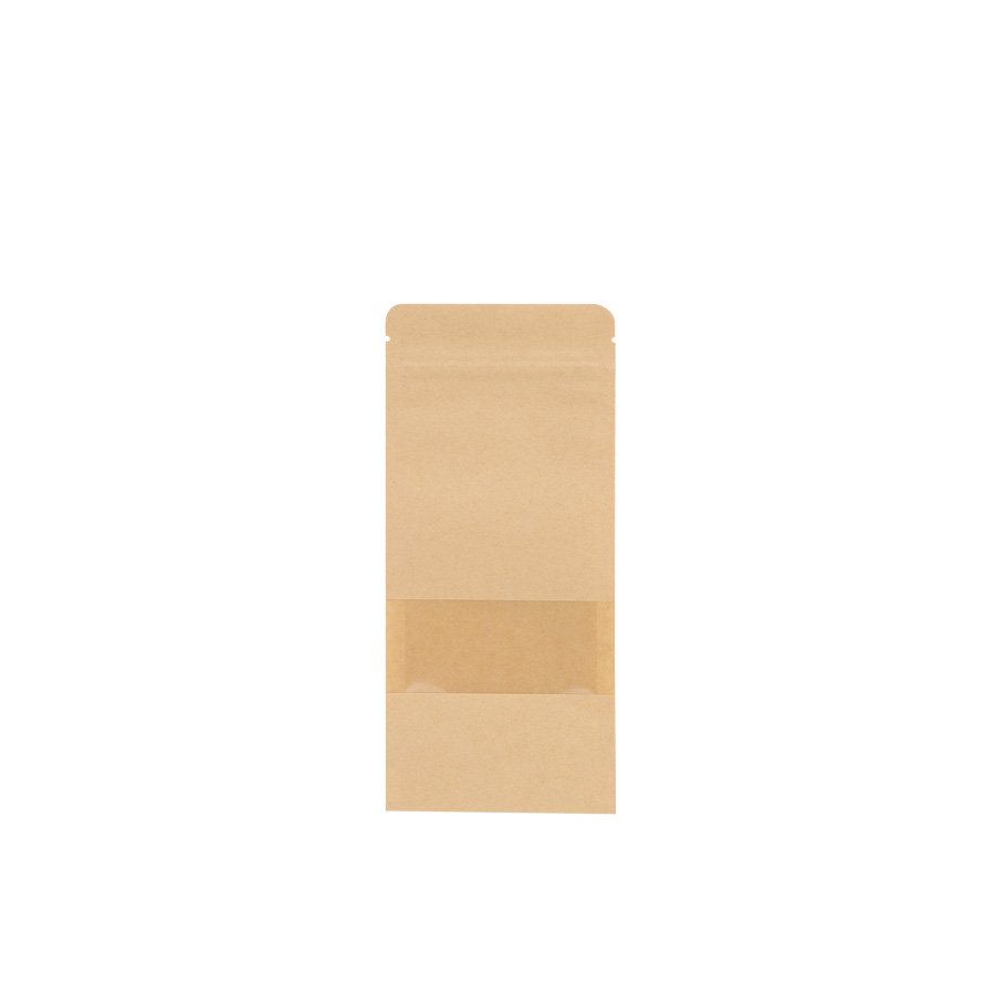 Bolsa doypack 250ml de papel kraft, para Alimentos — foto 2
