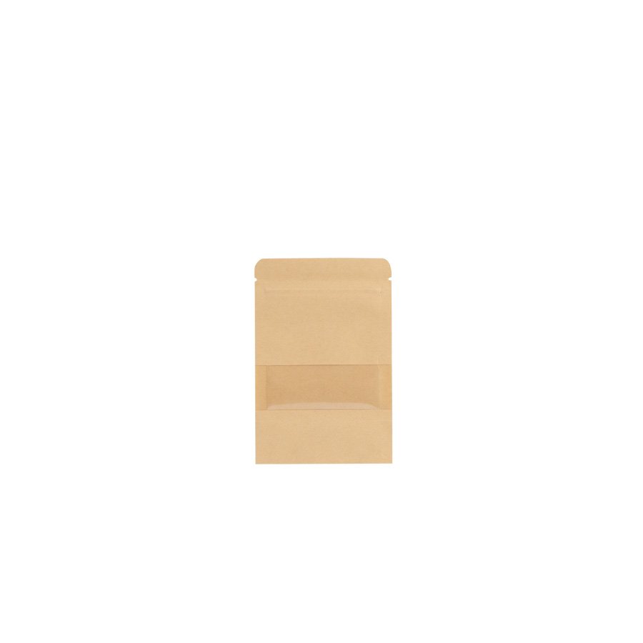 Bolsa doypack 80ml de papel kraft, para Alimentos — foto 2