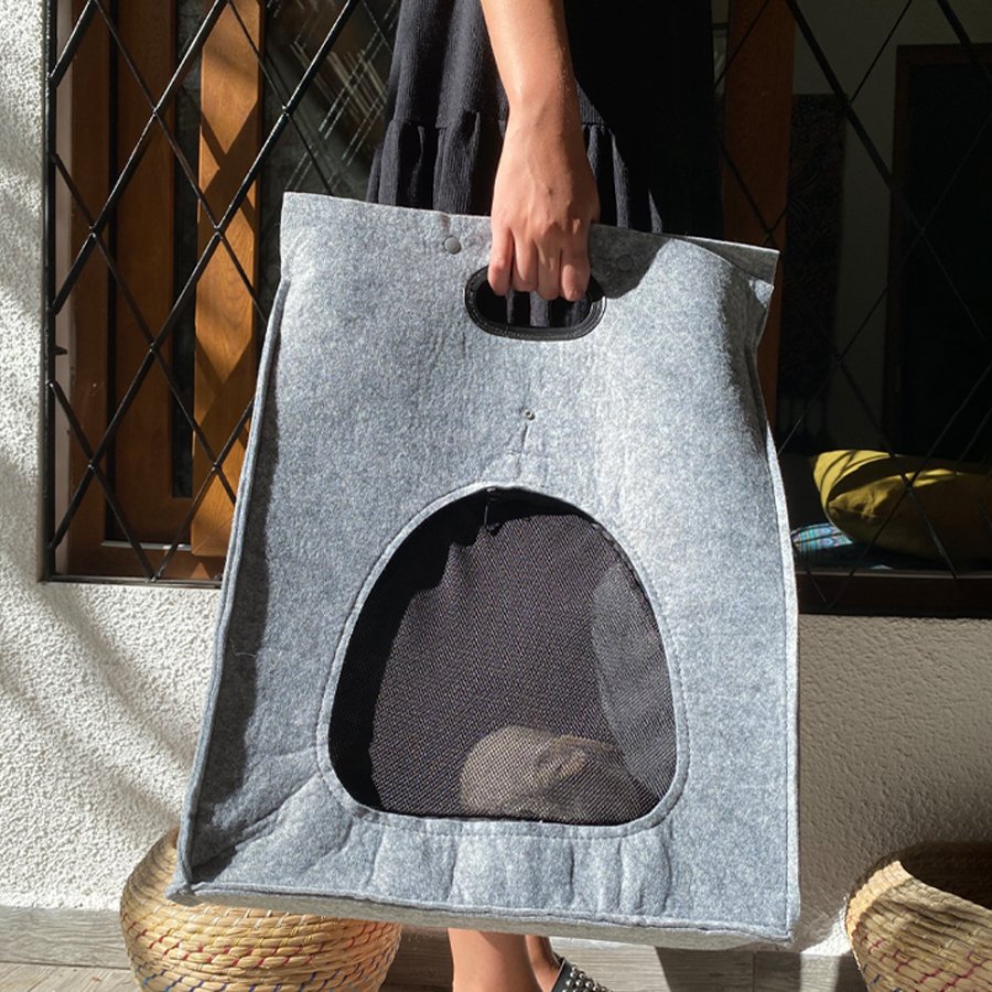 Bolso de Fieltro Porta-Mascota — foto 7