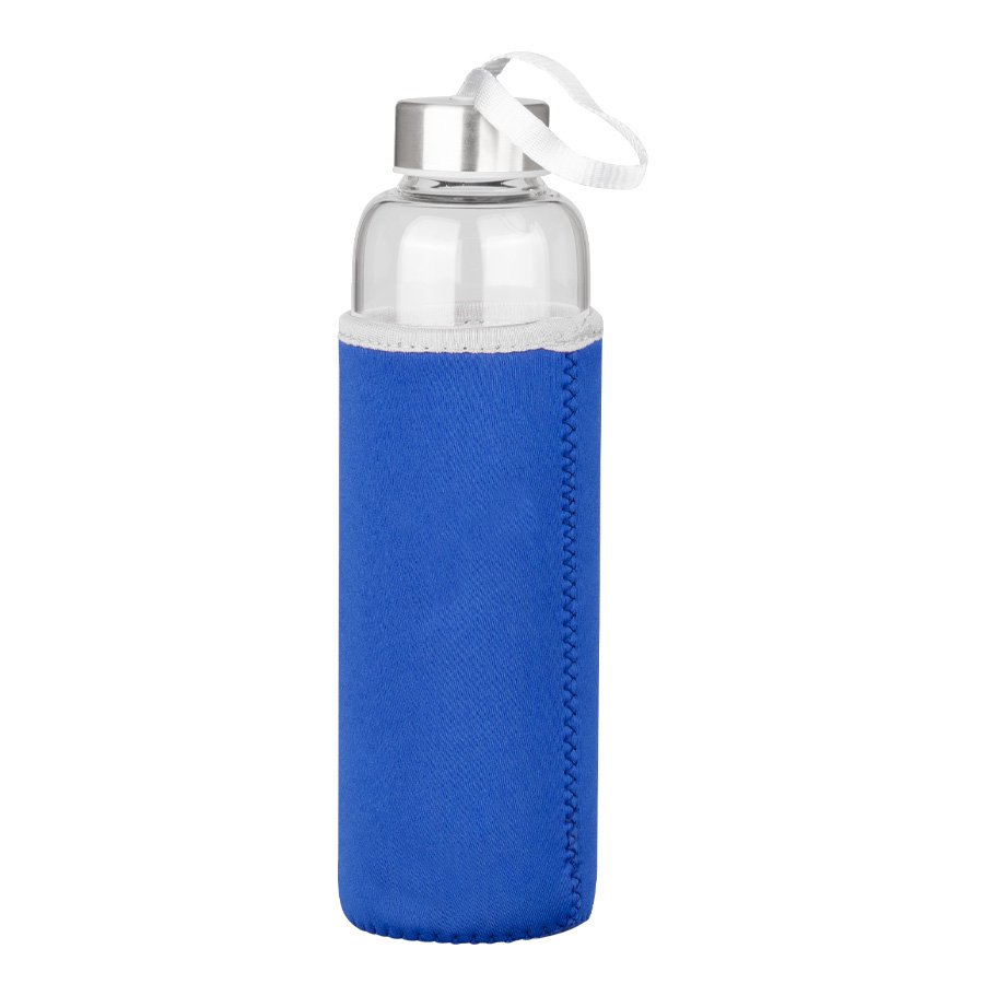 Botella de Vidrio Borosilicato con Funda de Neopreno 580cc — foto 2