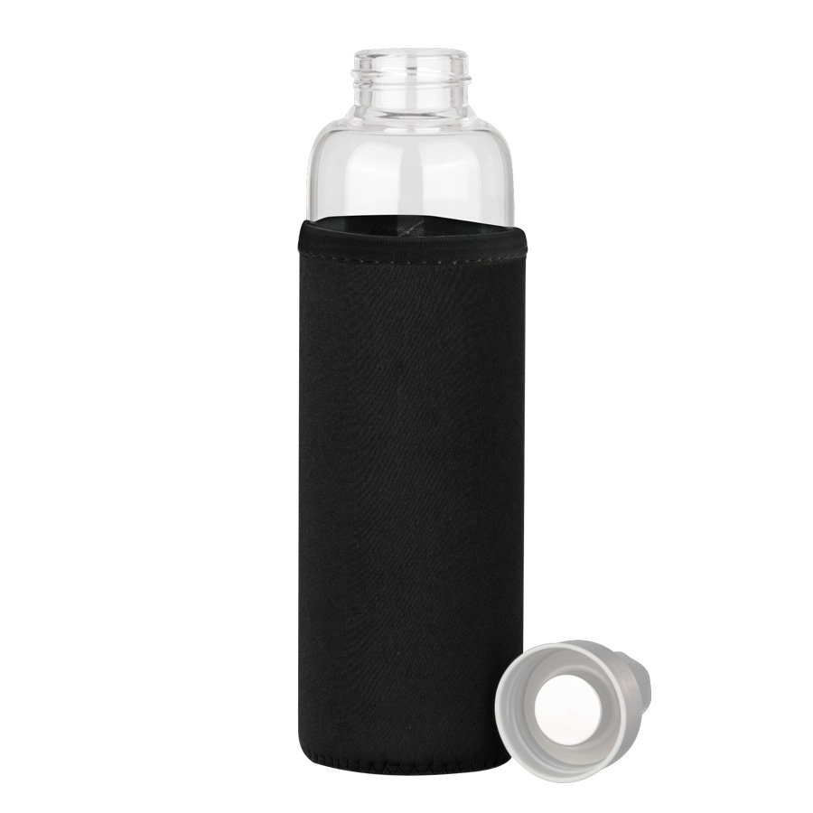 Botella de Vidrio Borosilicato con Funda de Neopreno 580cc — foto 12