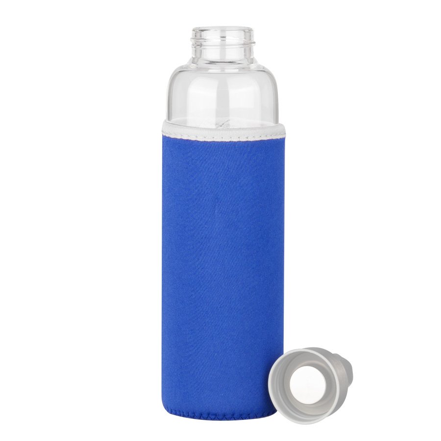 Botella de Vidrio Borosilicato con Funda de Neopreno 580cc — foto 3