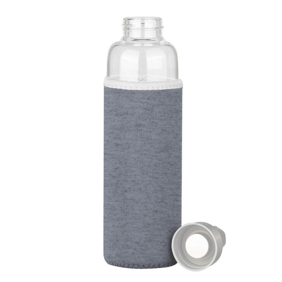 Botella de Vidrio Borosilicato con Funda de Neopreno 580cc — foto 9