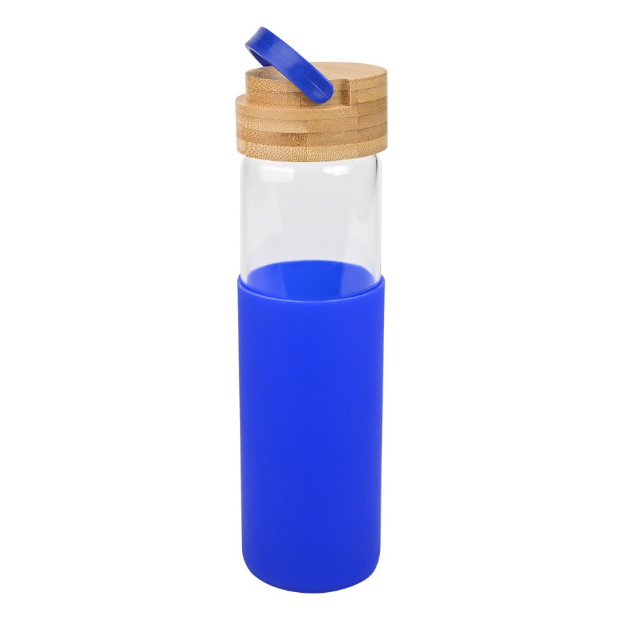 Botella de Vidrio con funda de silicona 600cc — foto 2
