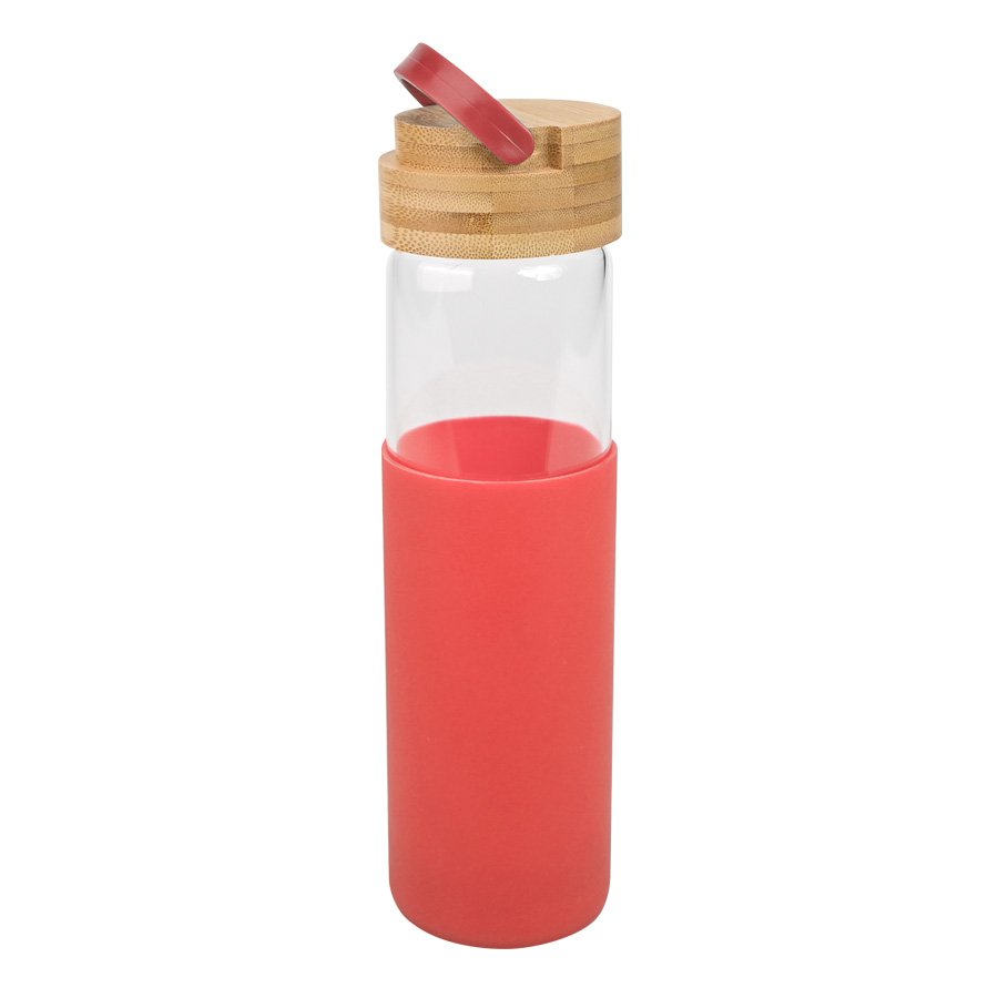 Botella de Vidrio con funda de silicona 600cc — foto 4