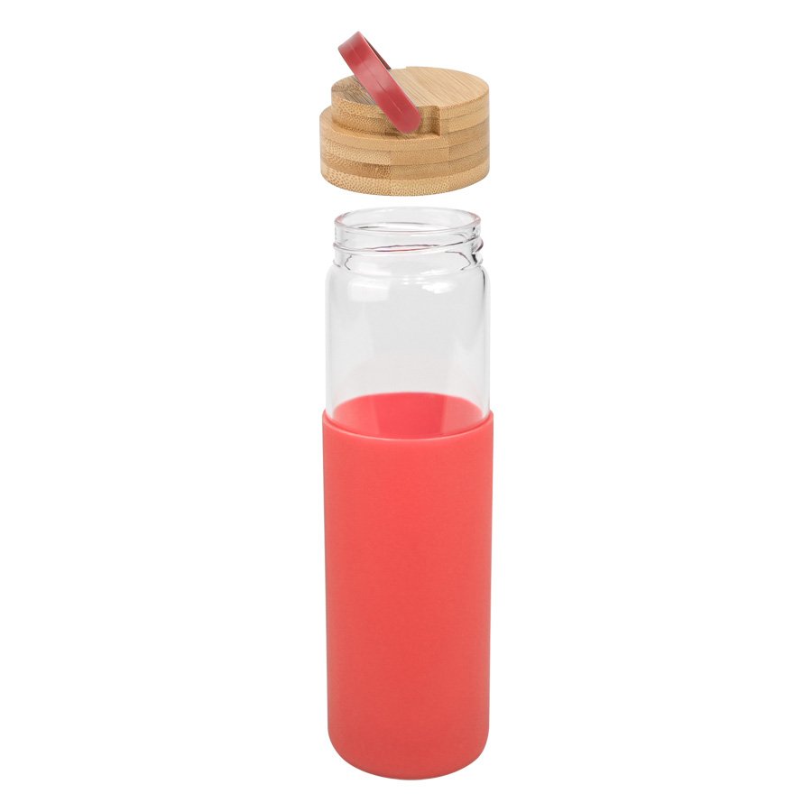 Botella de Vidrio con funda de silicona 600cc — foto 5