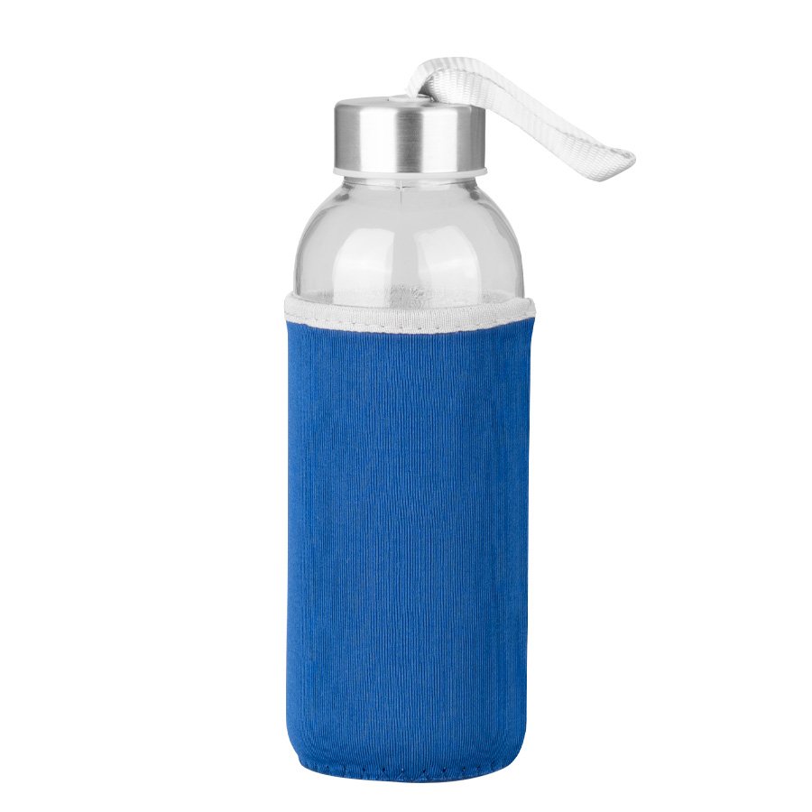 Botella de Vidrio Silica con funda de Neopreno 440cc — foto 2