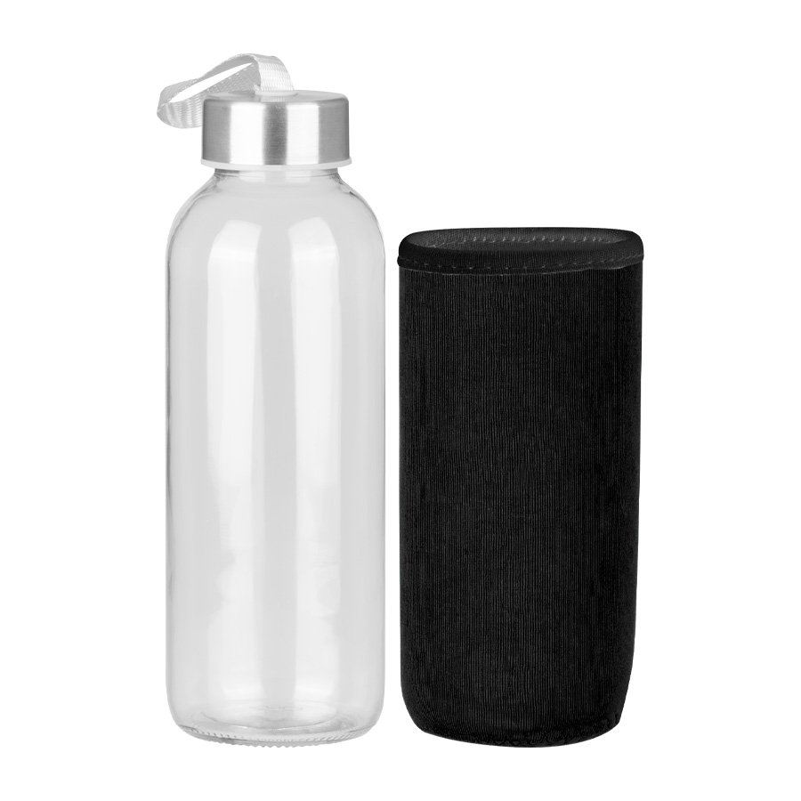 Botella de Vidrio Silica con funda de Neopreno 440cc — foto 13