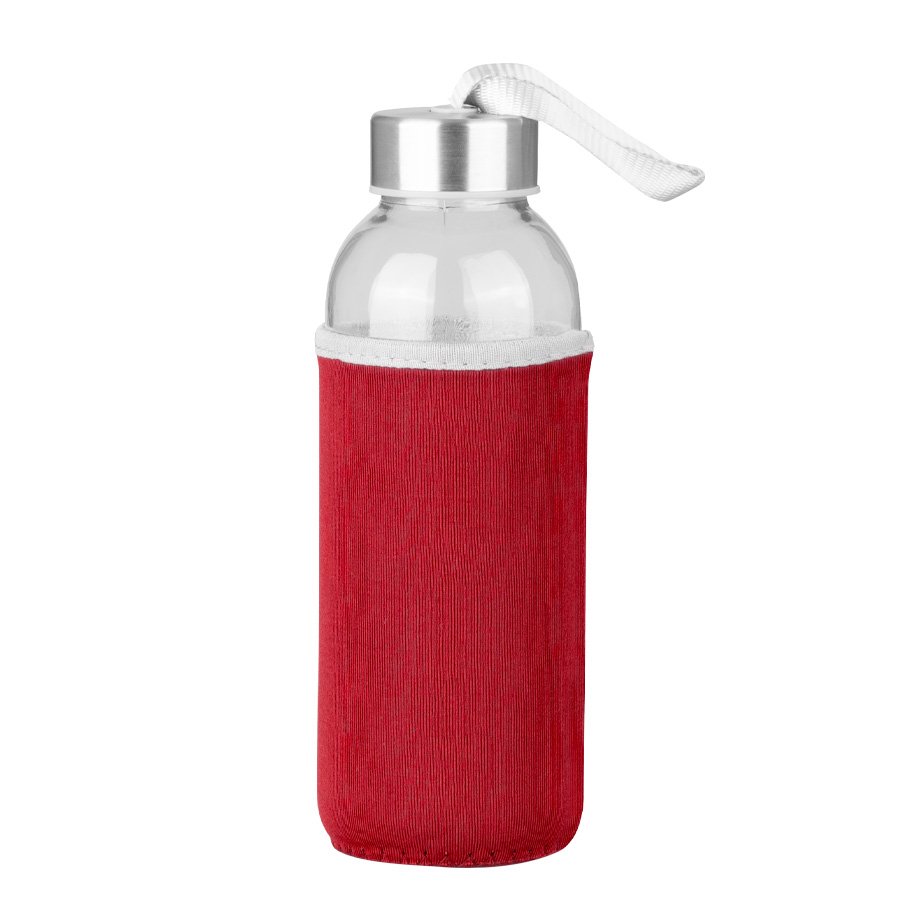 Botella de Vidrio Silica con funda de Neopreno 440cc — foto 4