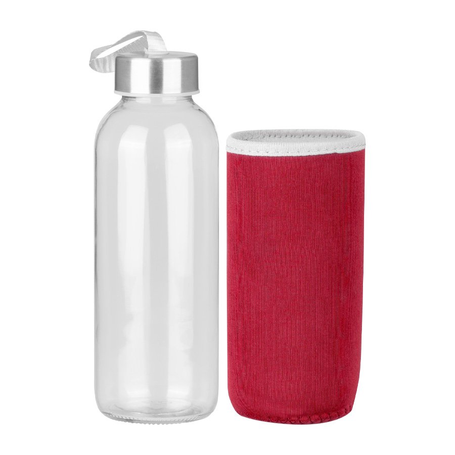 Botella de Vidrio Silica con funda de Neopreno 440cc — foto 5