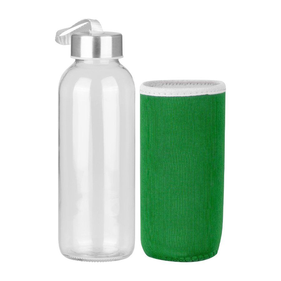 Botella de Vidrio Silica con funda de Neopreno 440cc — foto 9