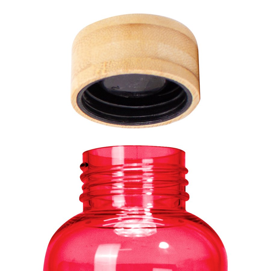 Botella PET tapa bamboo "AINOA" 550cc — foto 11
