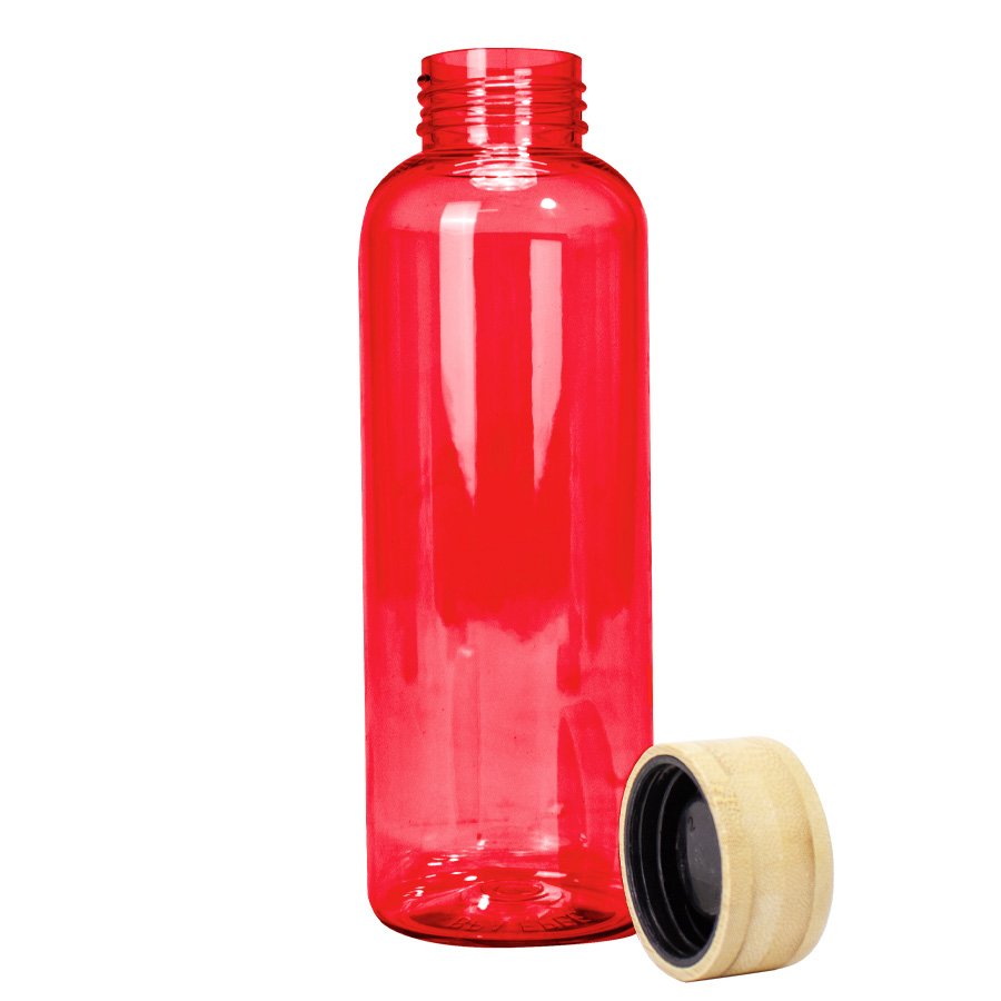 Botella PET tapa bamboo "AINOA" 550cc — foto 12