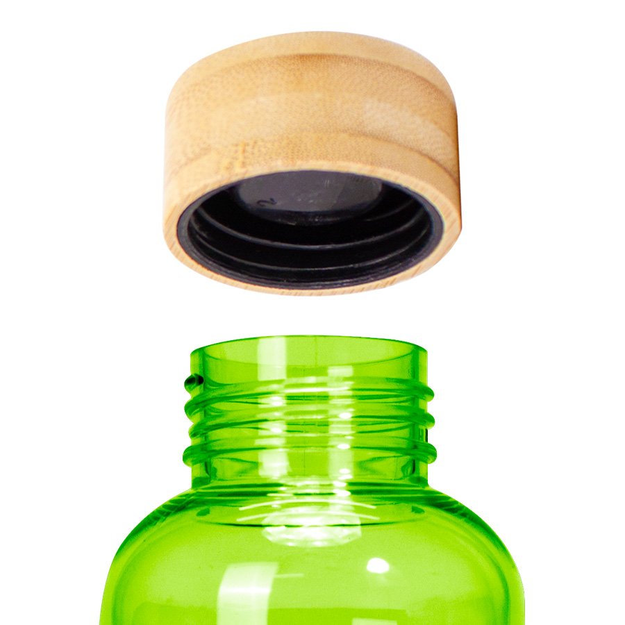 Botella PET tapa bamboo "AINOA" 550cc — foto 19