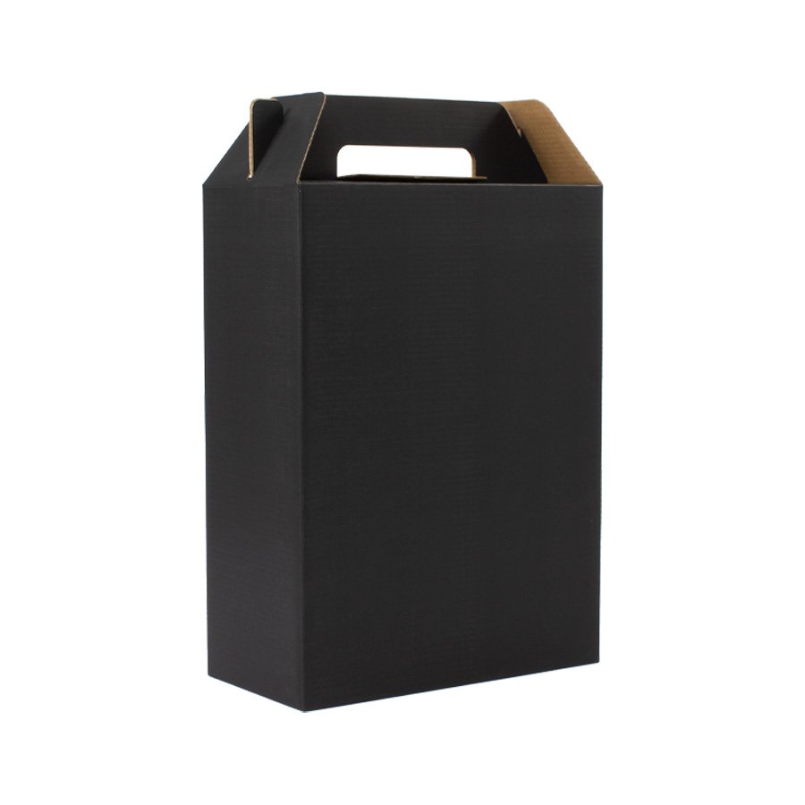 Caja autoarmable con asas, 26x35x13 cm — foto 2