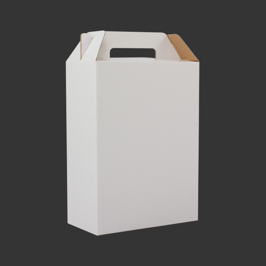 Caja autoarmable con asas, 26x35x13 cm — foto 3
