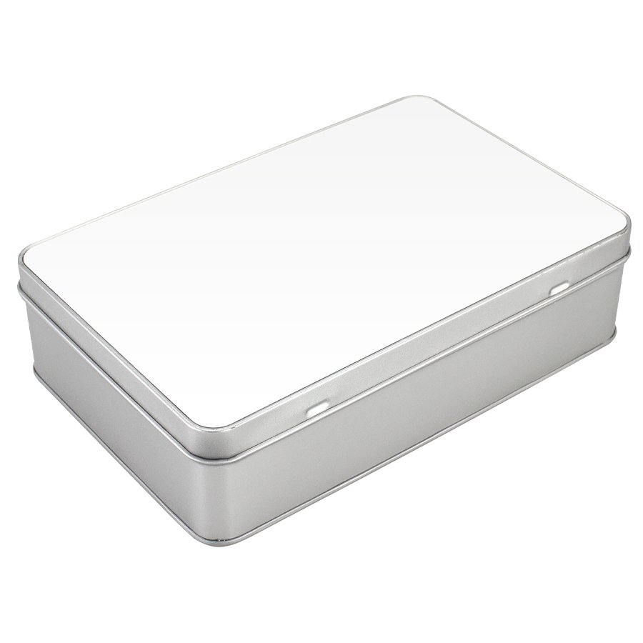 Caja Metálica Rectangular Sublimación — foto 2