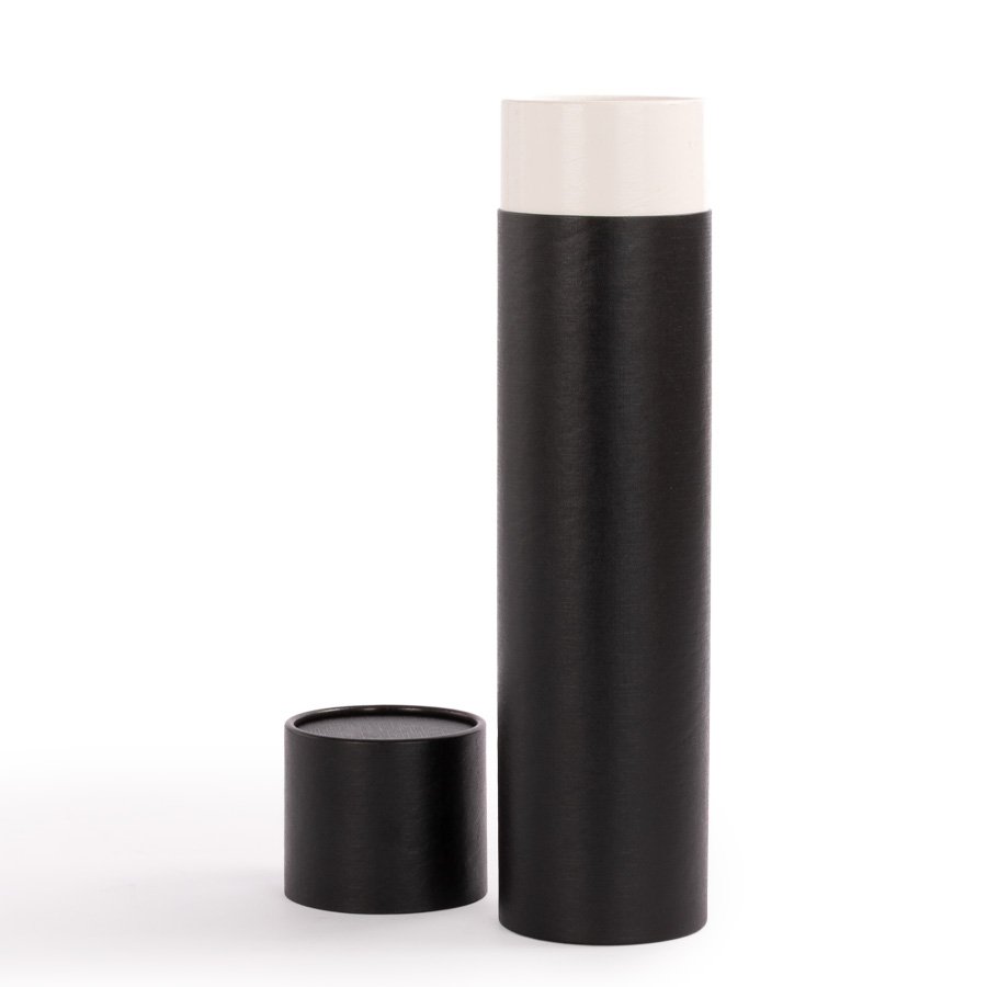 Caja tubular grande de cartón con tapa, para regalos. 2L — foto 3