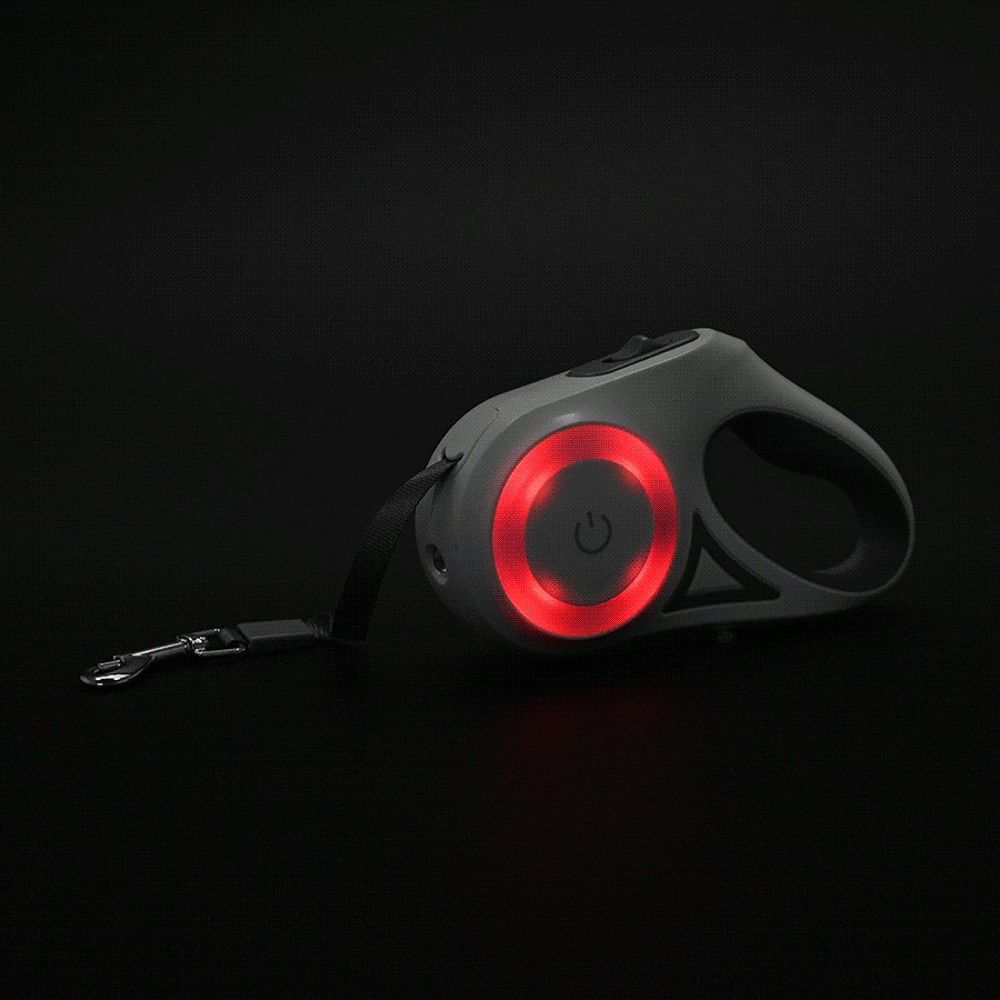 Correa extensible de 3mts para mascota, con linternas LED — foto 7