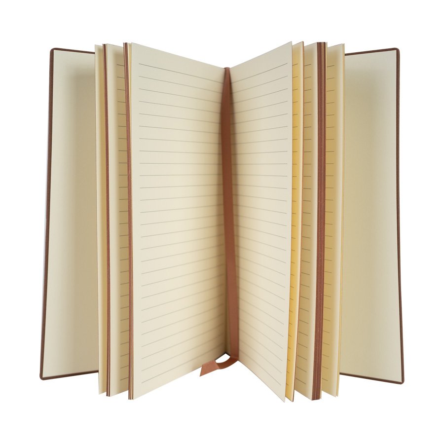 Cuaderno encobrizado de PU eco-cuero — foto 3