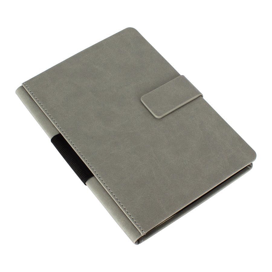 Cuaderno Gris cierre imantado — foto 13