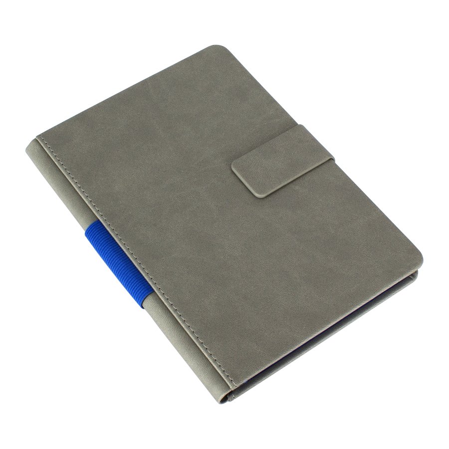 Cuaderno Gris cierre imantado — foto 3