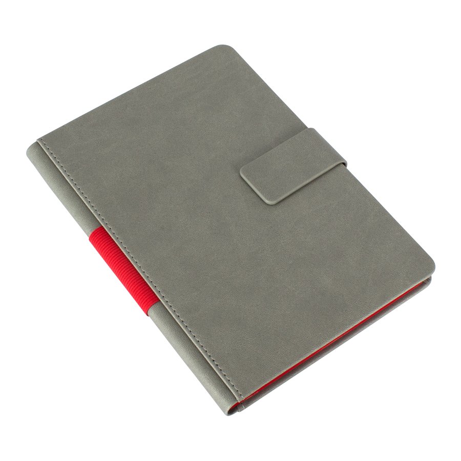 Cuaderno Gris cierre imantado — foto 5
