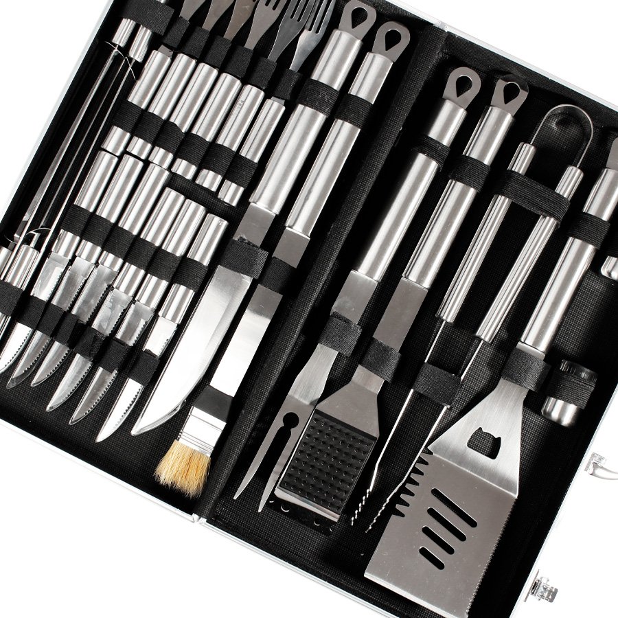 Deluxe BBQ Set Metálico de 24 piezas — foto 5