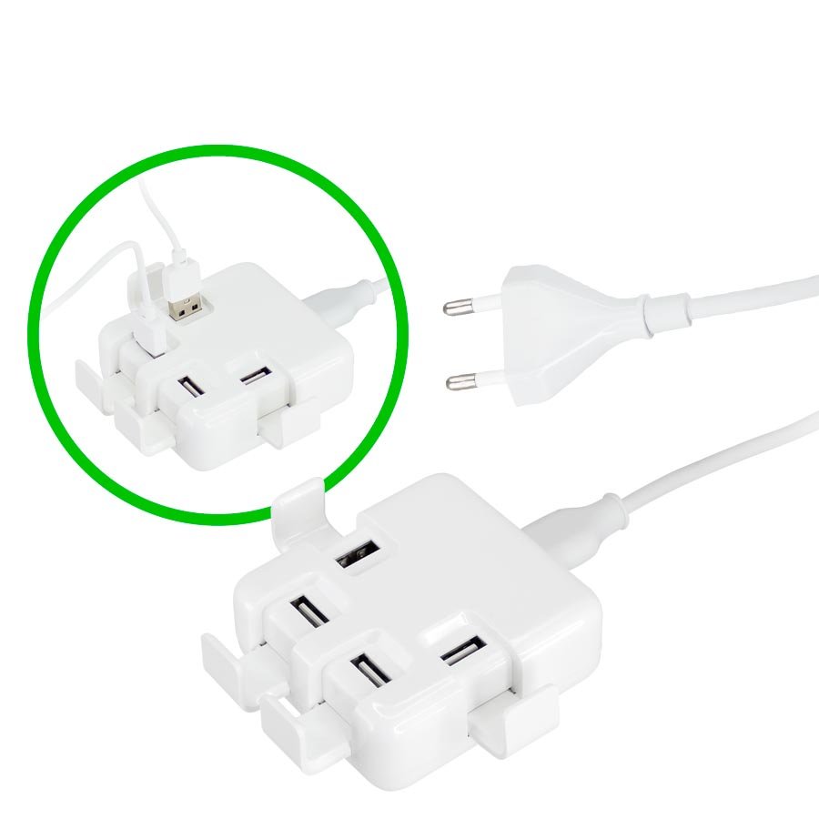 Hub USB 4 Puertos Power Strip — foto 2