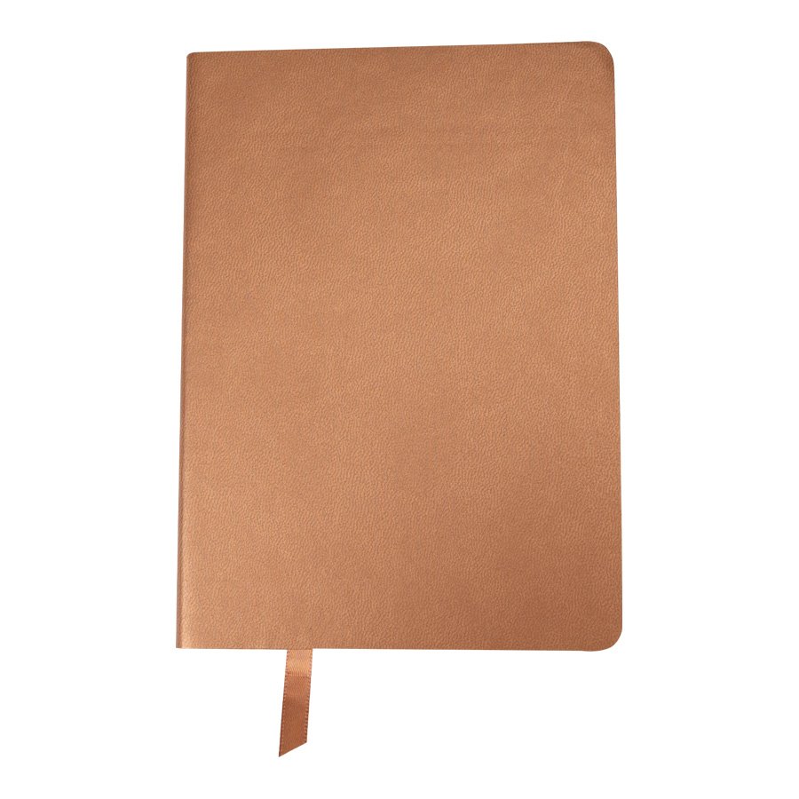 Libreta encobrizada de PU eco-cuero — foto 2