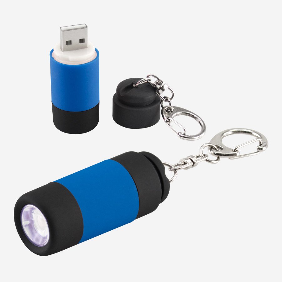 Llavero-Linterna LED Cargador USB — foto 2