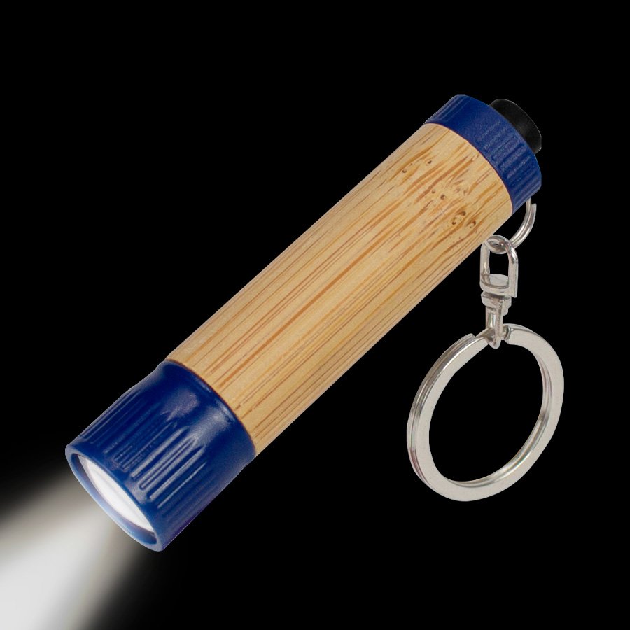 Llavero-Linterna LED cuerpo Bamboo — foto 2