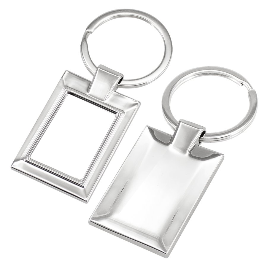 Llavero Metálico Rectangular — foto 4