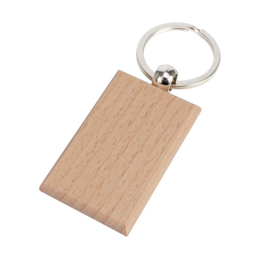 Llavero Rectangular de Madera — foto 2