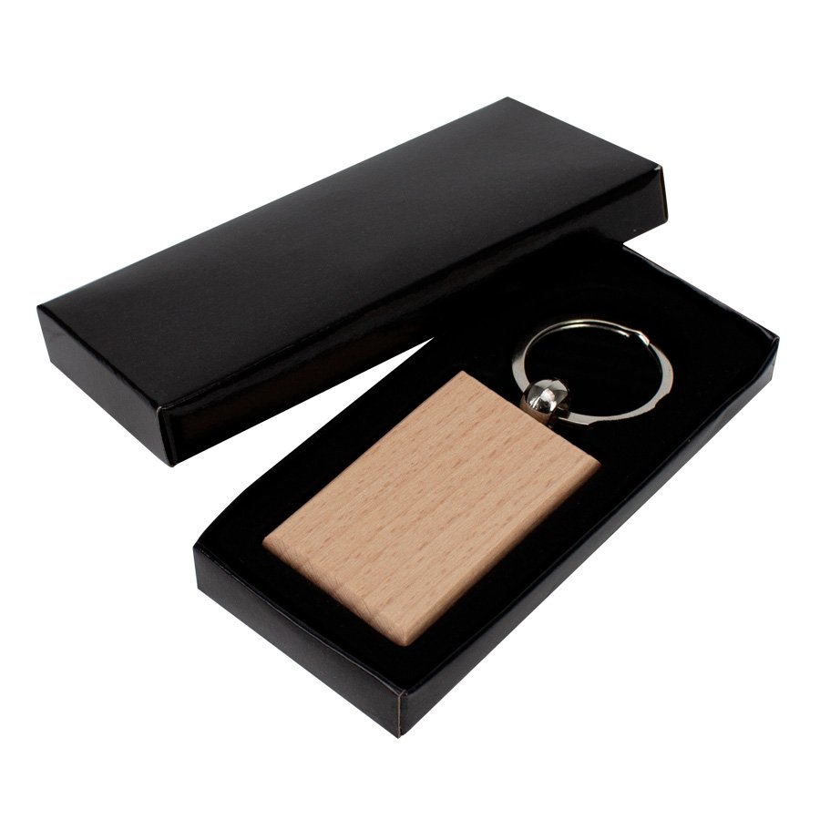 Llavero Rectangular de Madera — foto 3