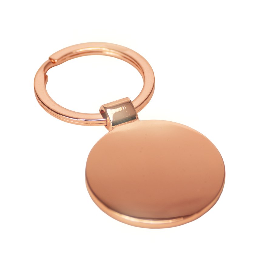 Llavero redondo encobrizado "COPPER" — foto 2