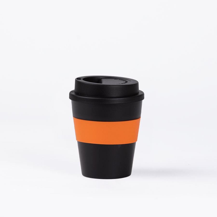 Mug Express Cup "BLACK" 356cc con banda silicona — foto 4